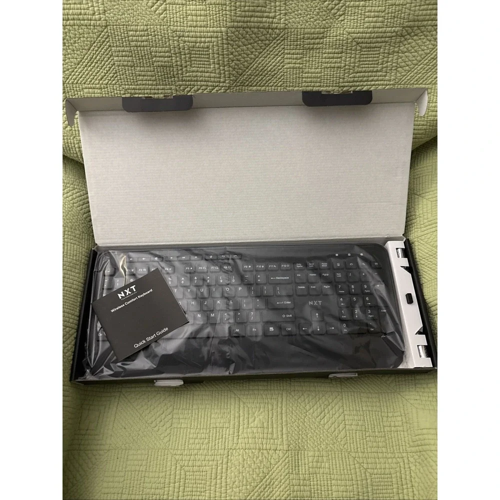 NEW NXT Technologies™ Wireless Comfort Keyboard, Black (NX60881)